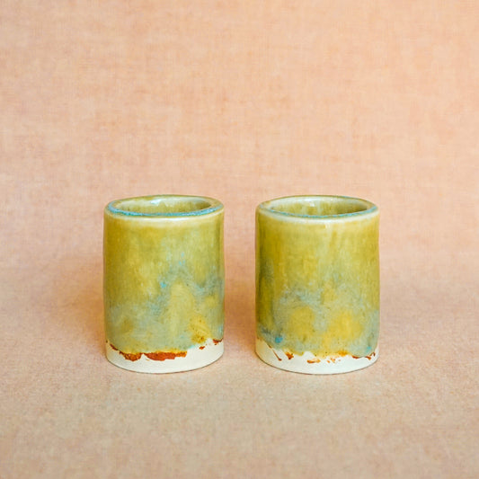 The Moss Sake Cup Set- Preorder Now