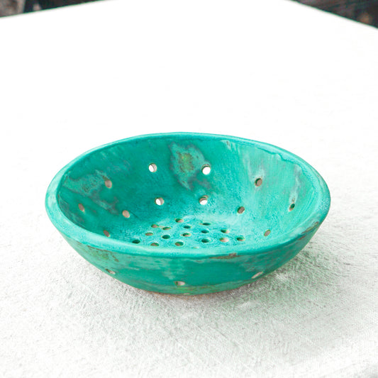 The Turquoise Colander- Back in stock