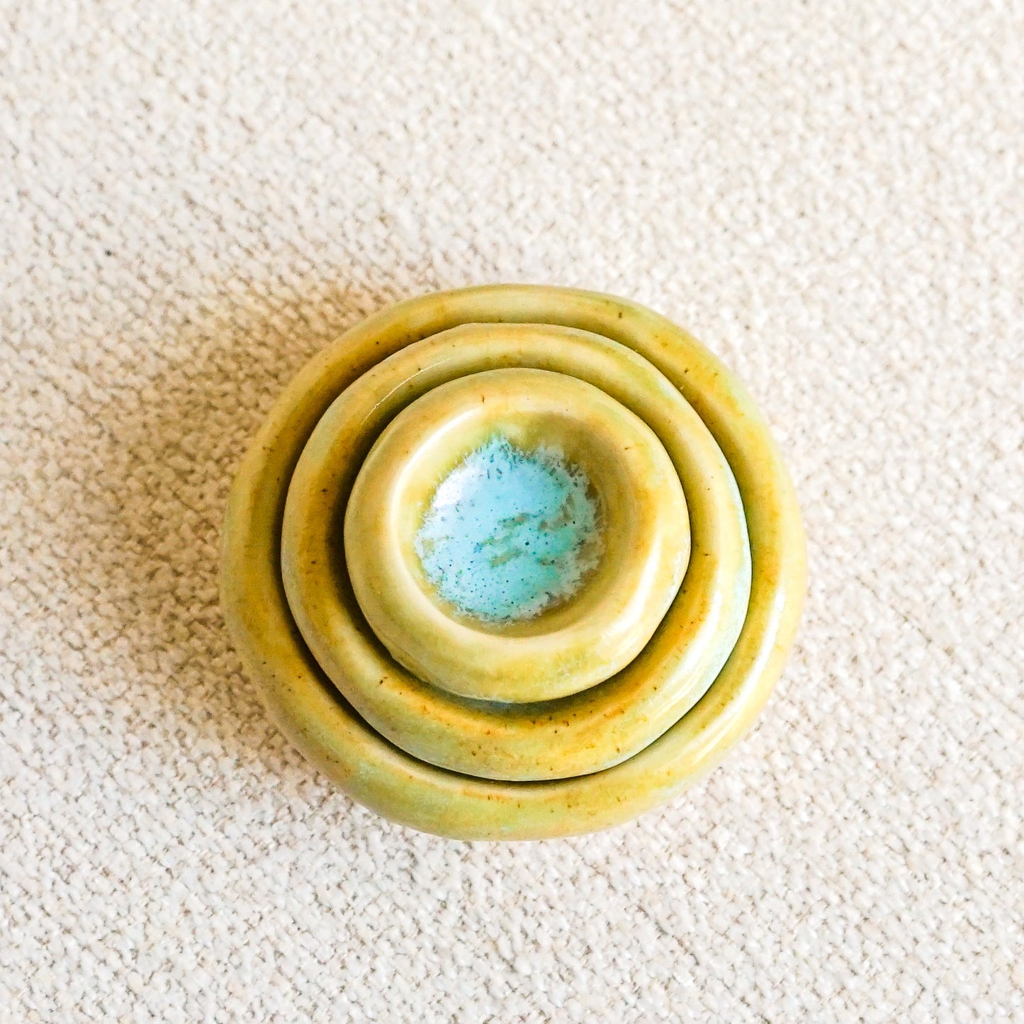 The Moss + Aqua Pinch Pot Set-Preorder Now