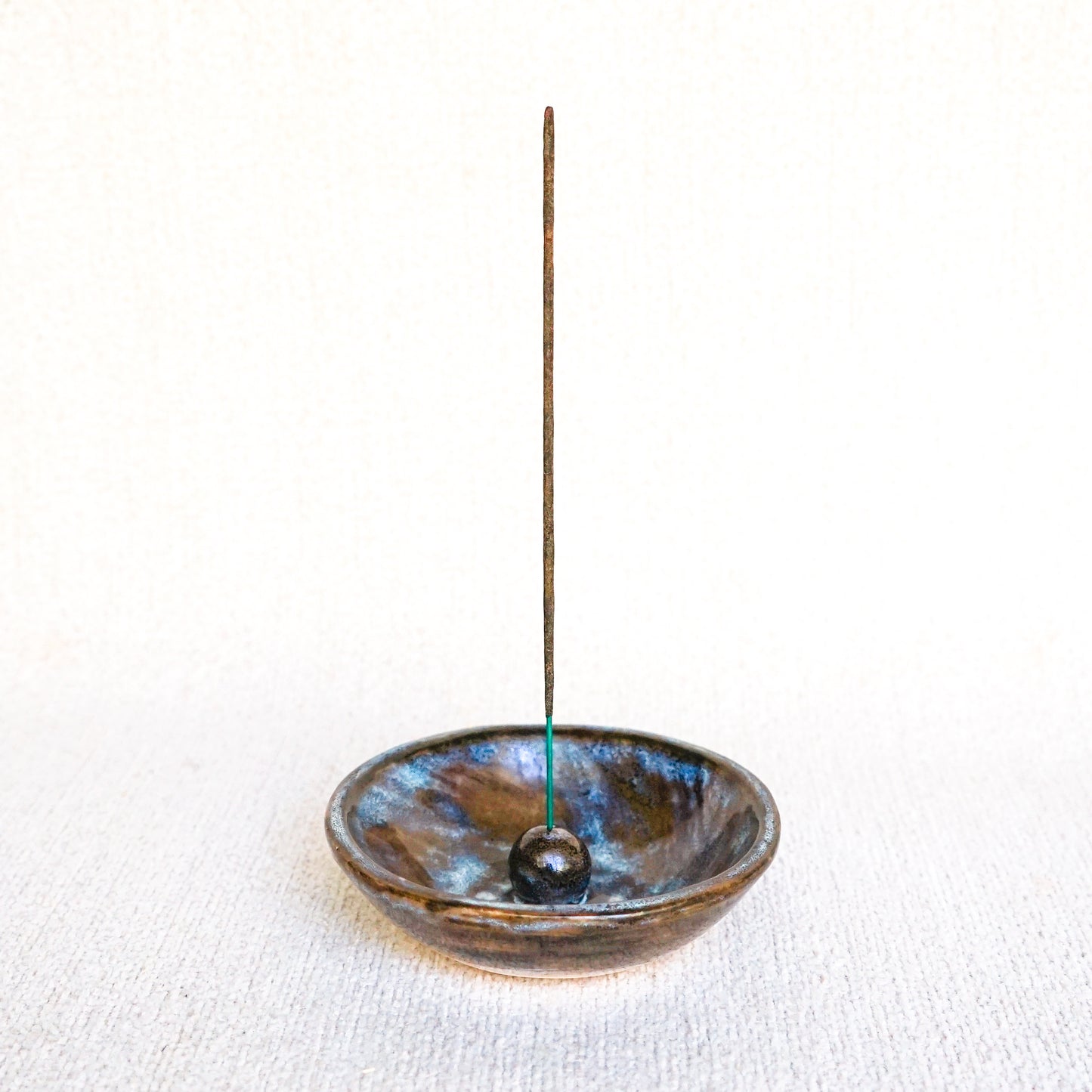 The Nebula + Glossy Black Incense Holder- Preorder Now