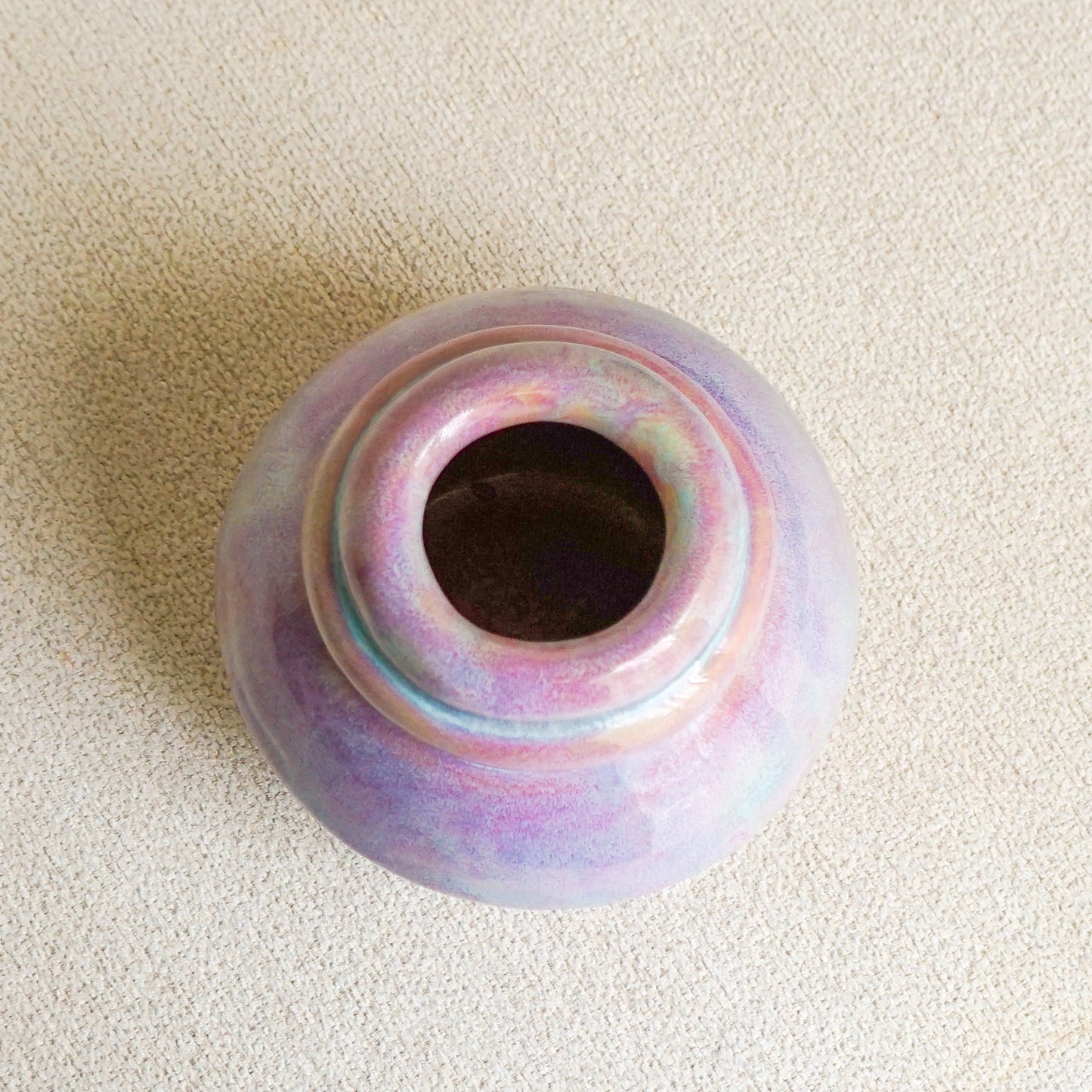 The Cotton Candy Coil Vase