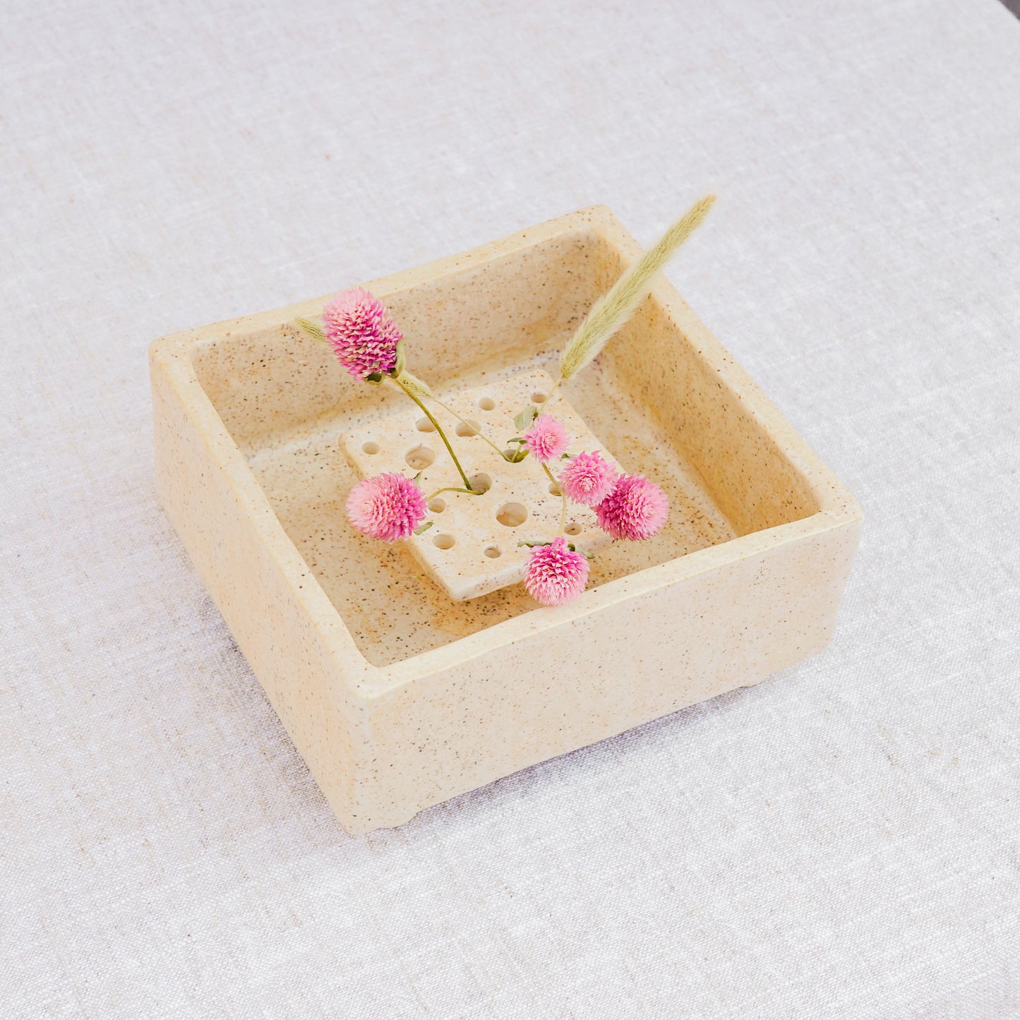 The Walnut Ikebana Vase-Available in 2 sizes