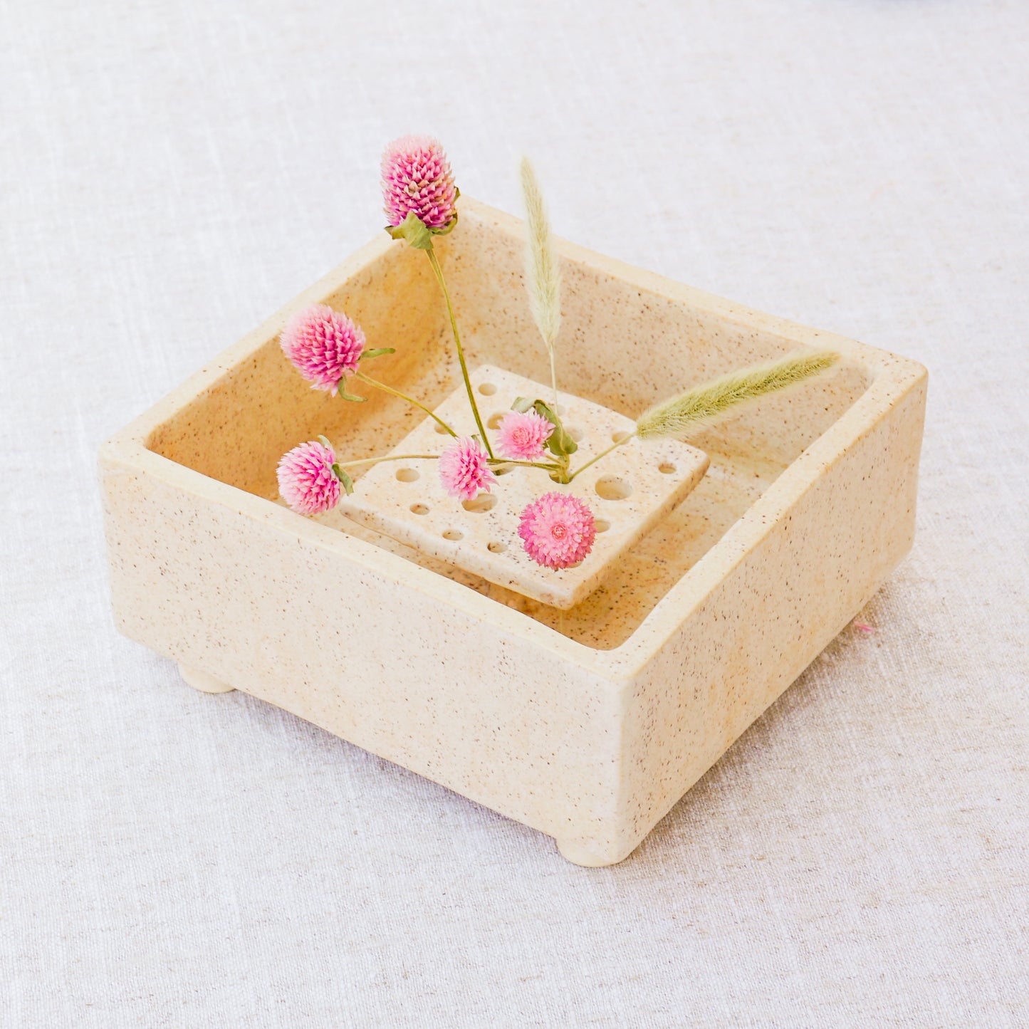 The Walnut Ikebana Vase-Available in 2 sizes