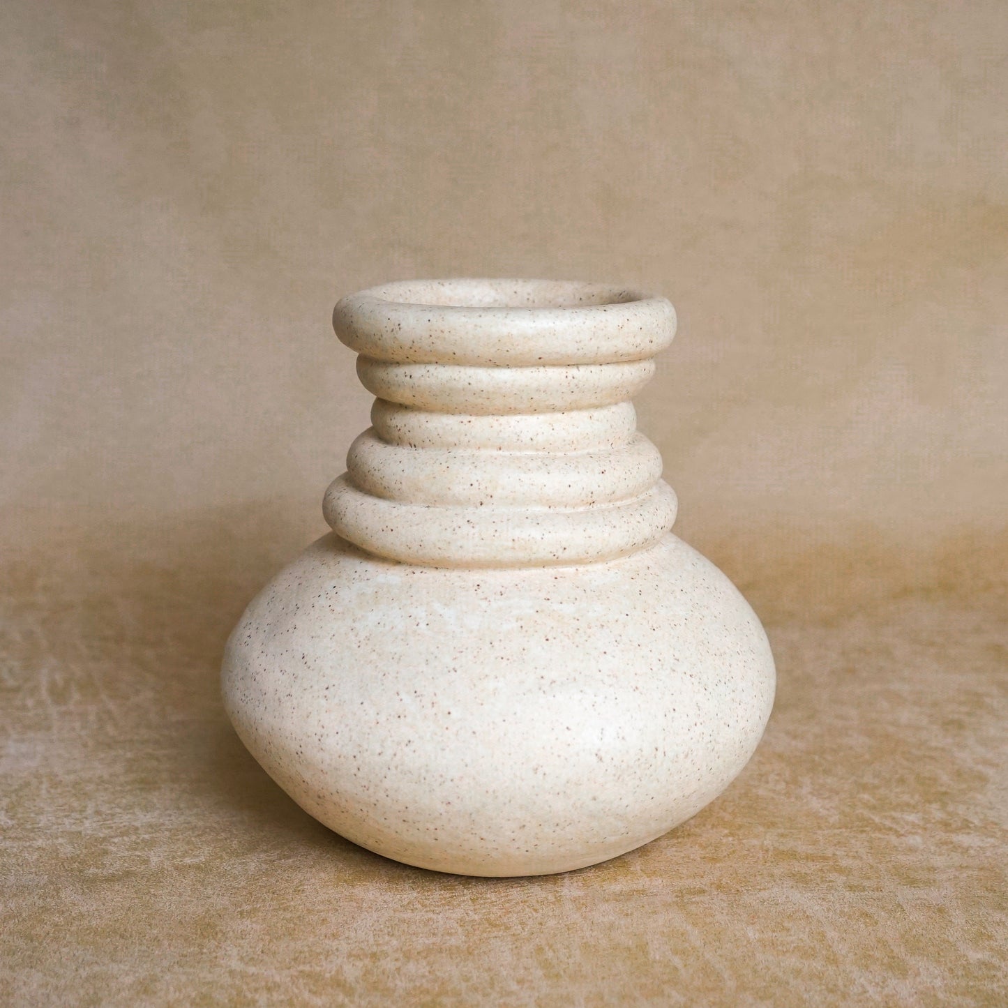 The Walnut Coil Vase