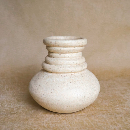 The Walnut Coil Vase