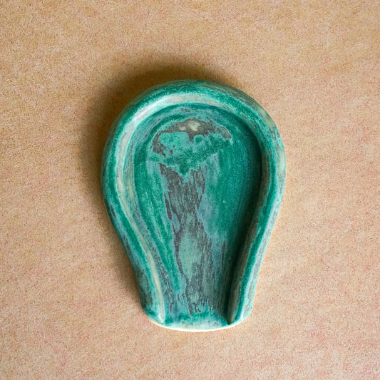 The Turquoise Spoon Rest- Back in stock