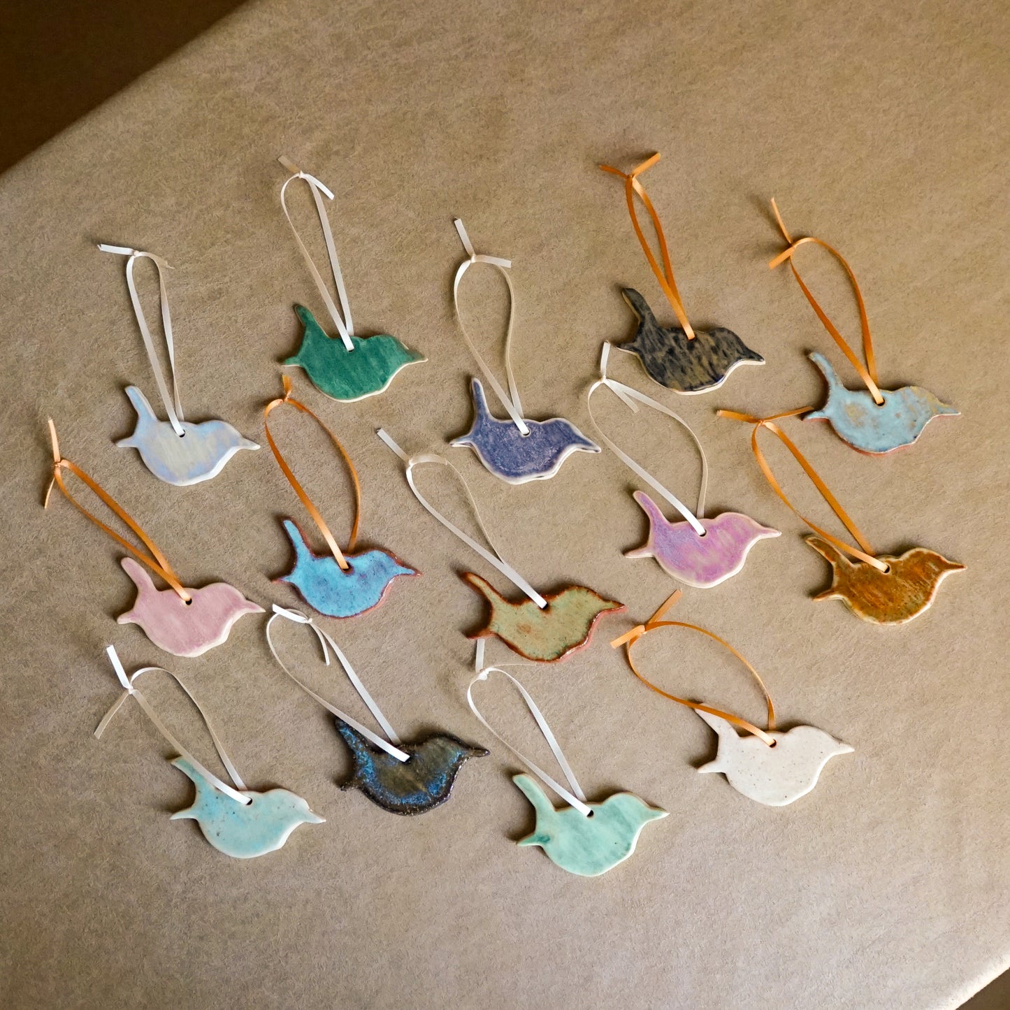 Wren Ornament - Available in 12 colors
