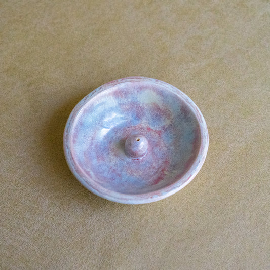 Pink and Pearl Incense Holder
