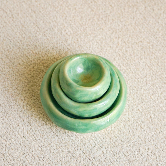 The Jade Pinch Pot Set- Back in Stock