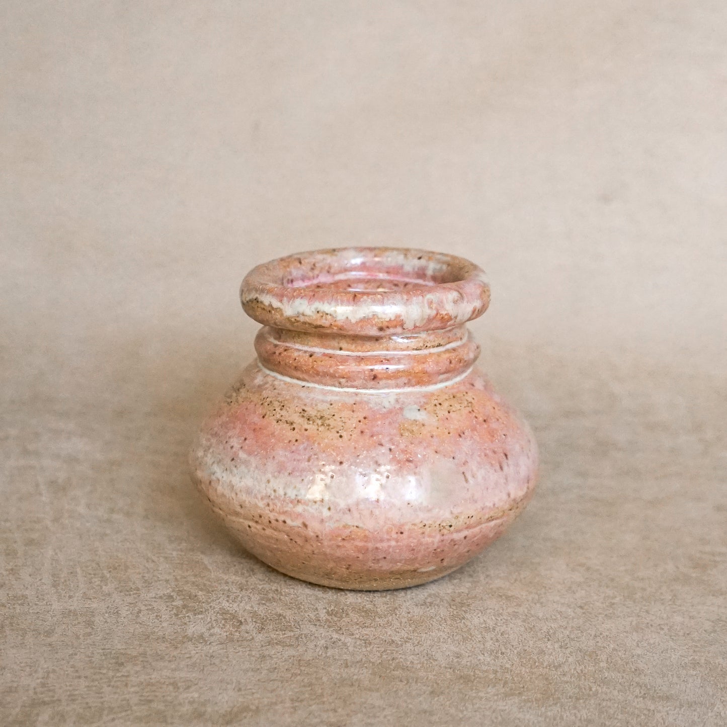 The Sang Calico Coil Vase