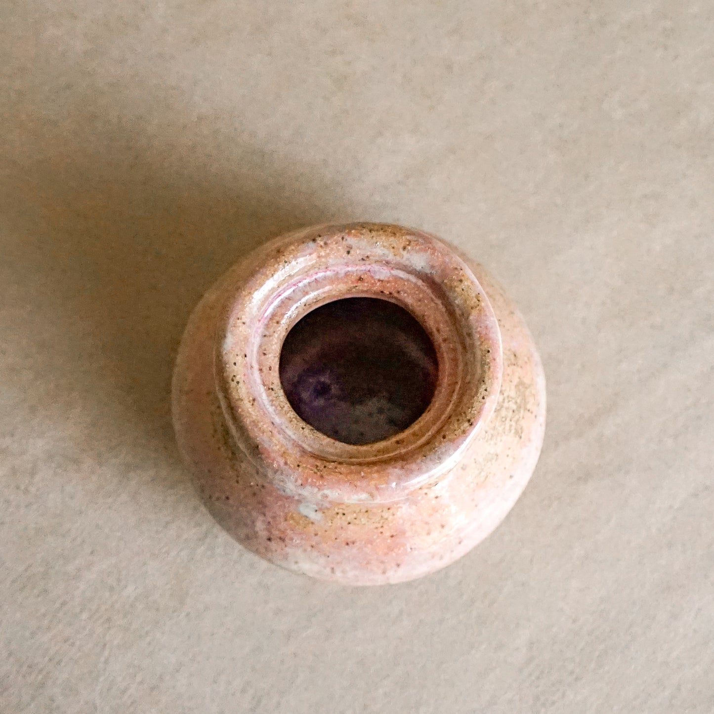 The Sang Calico Coil Vase