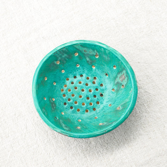 The Turquoise Colander- Back in stock
