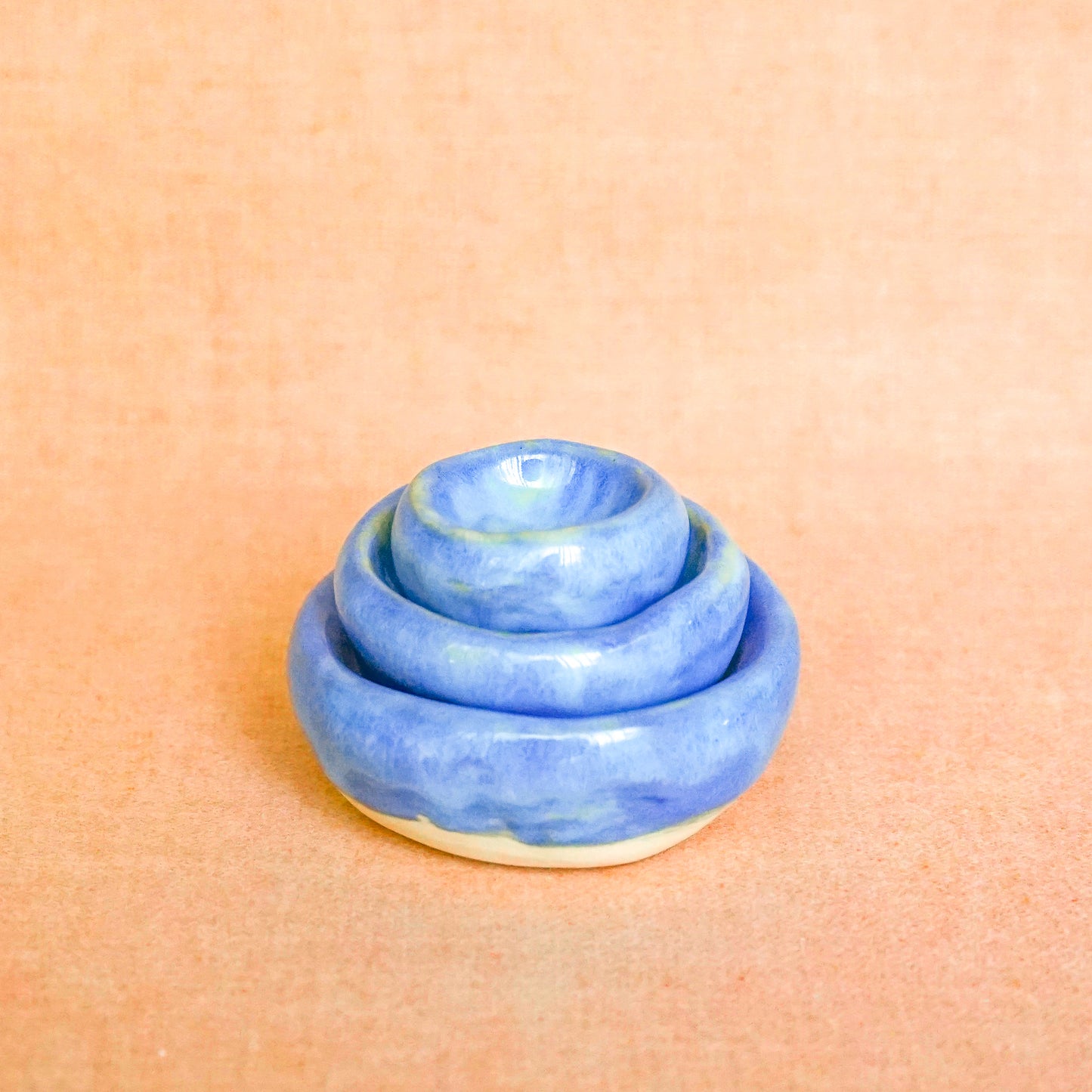 The Periwinkle Pinch Pot Set