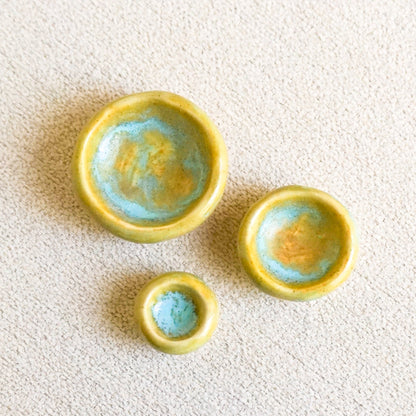 The Moss + Aqua Pinch Pot Set-Preorder Now