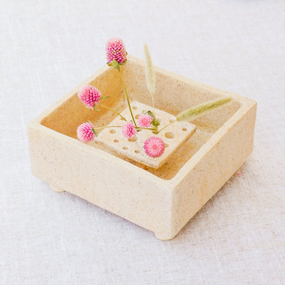 The Walnut Ikebana Vase- Only 1 left in stock