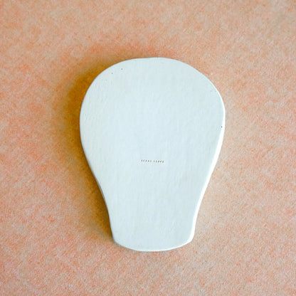 The Aqua + Walnut Spoon Rest-Back in Stock