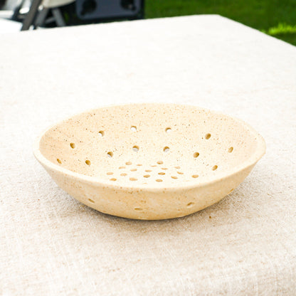 The Walnut Colander- Back in Stock