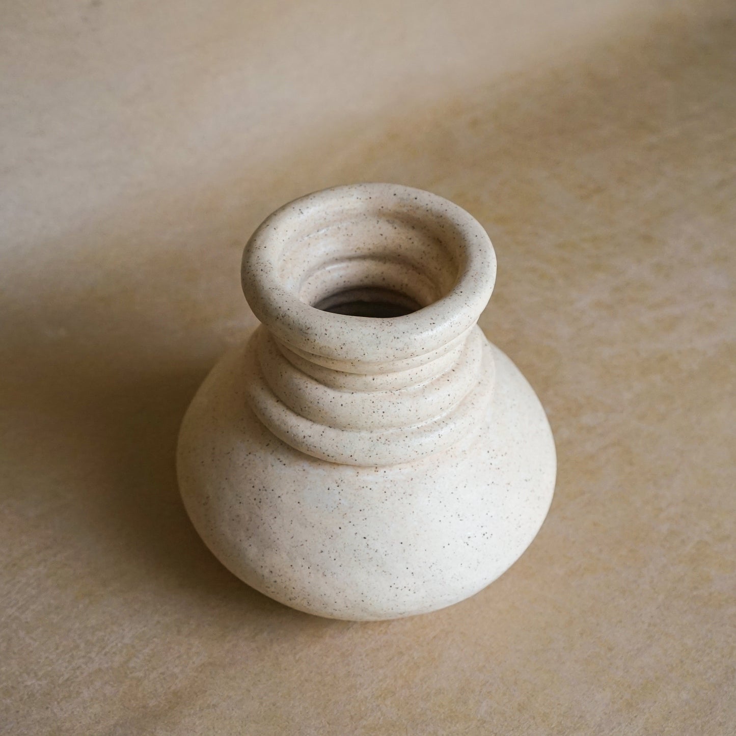 The Walnut Coil Vase