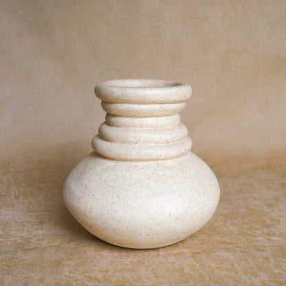 The Walnut Coil Vase