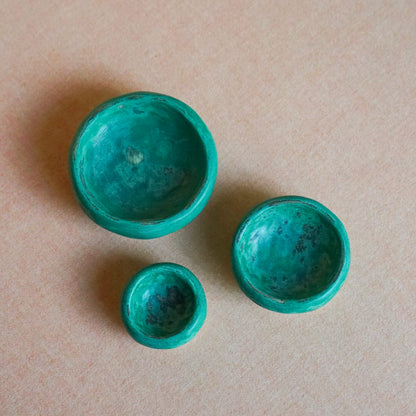 The Teal Pinch Pot Set- Preorder Now