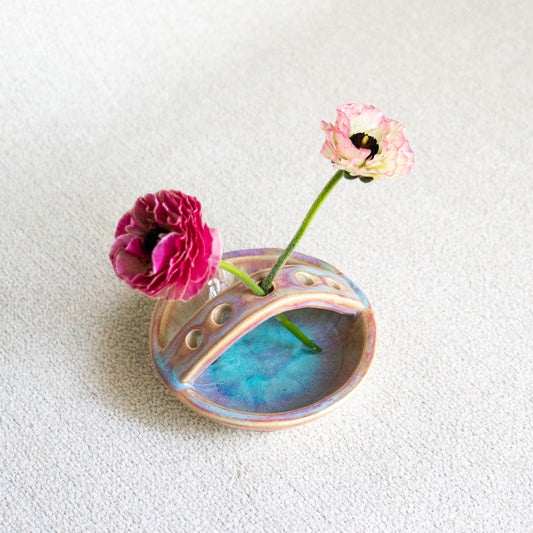 Cotton Candy Rainbow Vase