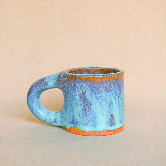The Aqua + Santa Fe Espresso Mug