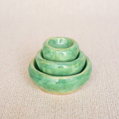 The Jade Pinch Pot Set- Back in Stock